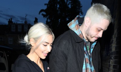 Kim Kardashian i Pete Davidson dopasowani kolorem włosów