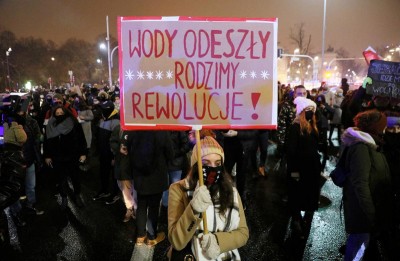 Kolejny dzień protestów Strajku Kobiet