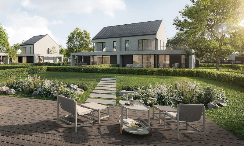 Warszawska oaza spokoju, która przyciąga wysokiej klasy architekturą
