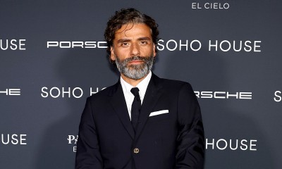 Oscar Isaac w zestawie ze spódnicą