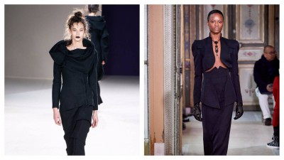 #SuzyPFW: Yohji Yamamoto And Olivier Theyskens Go Back To Black