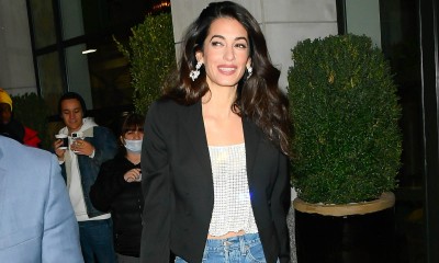 Amal Clooney w wieczorowej stylizacji