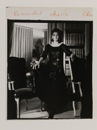 Henry Clarke. Anouk Aimée dressed in Chanel. Published in Vogue Paris, September 1963 Paris Musées © Henry Clarke, Musée Galliera / Adagp, Paris 2020