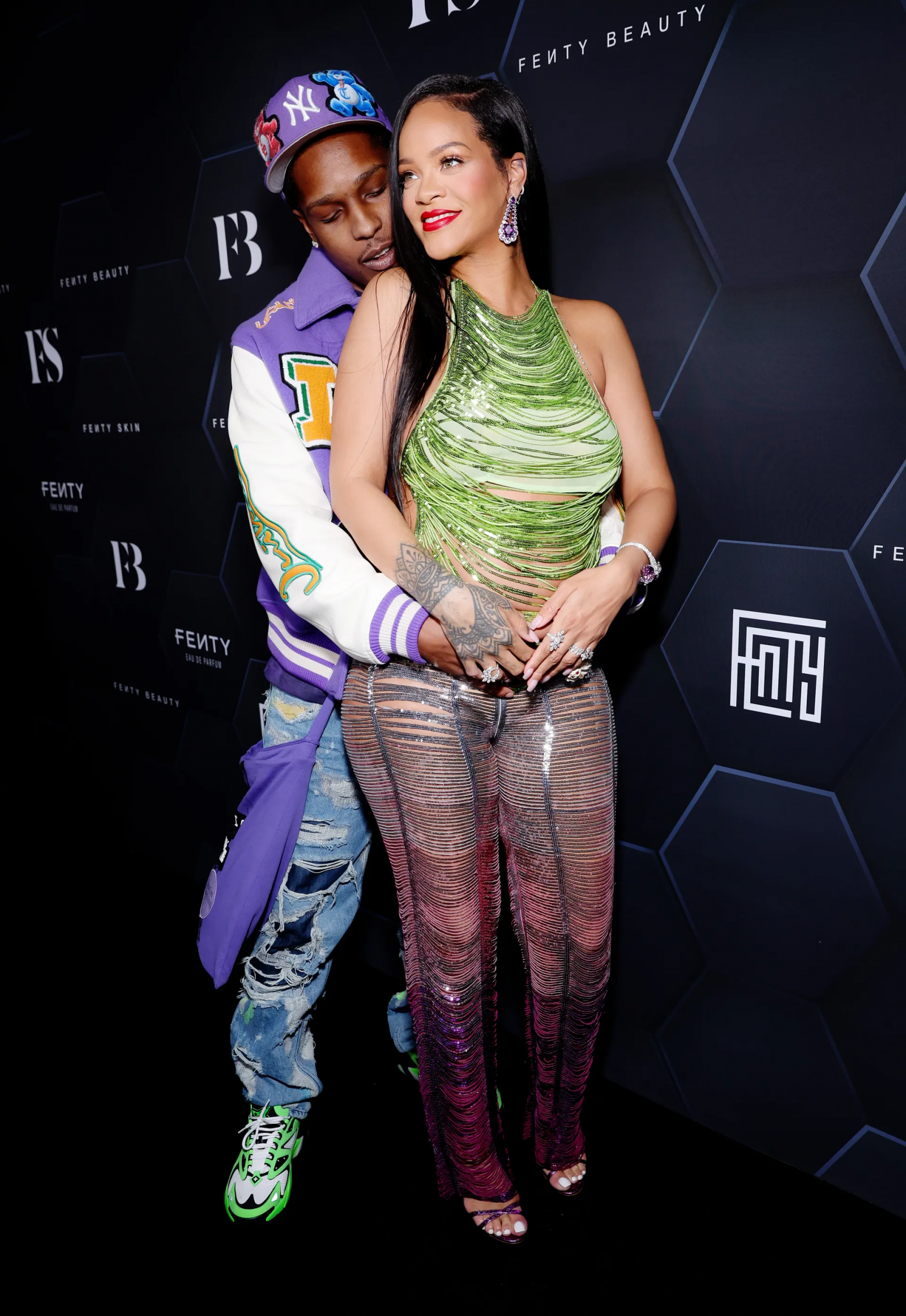 Rihanna i A$AP Rocky, 2021 r.
