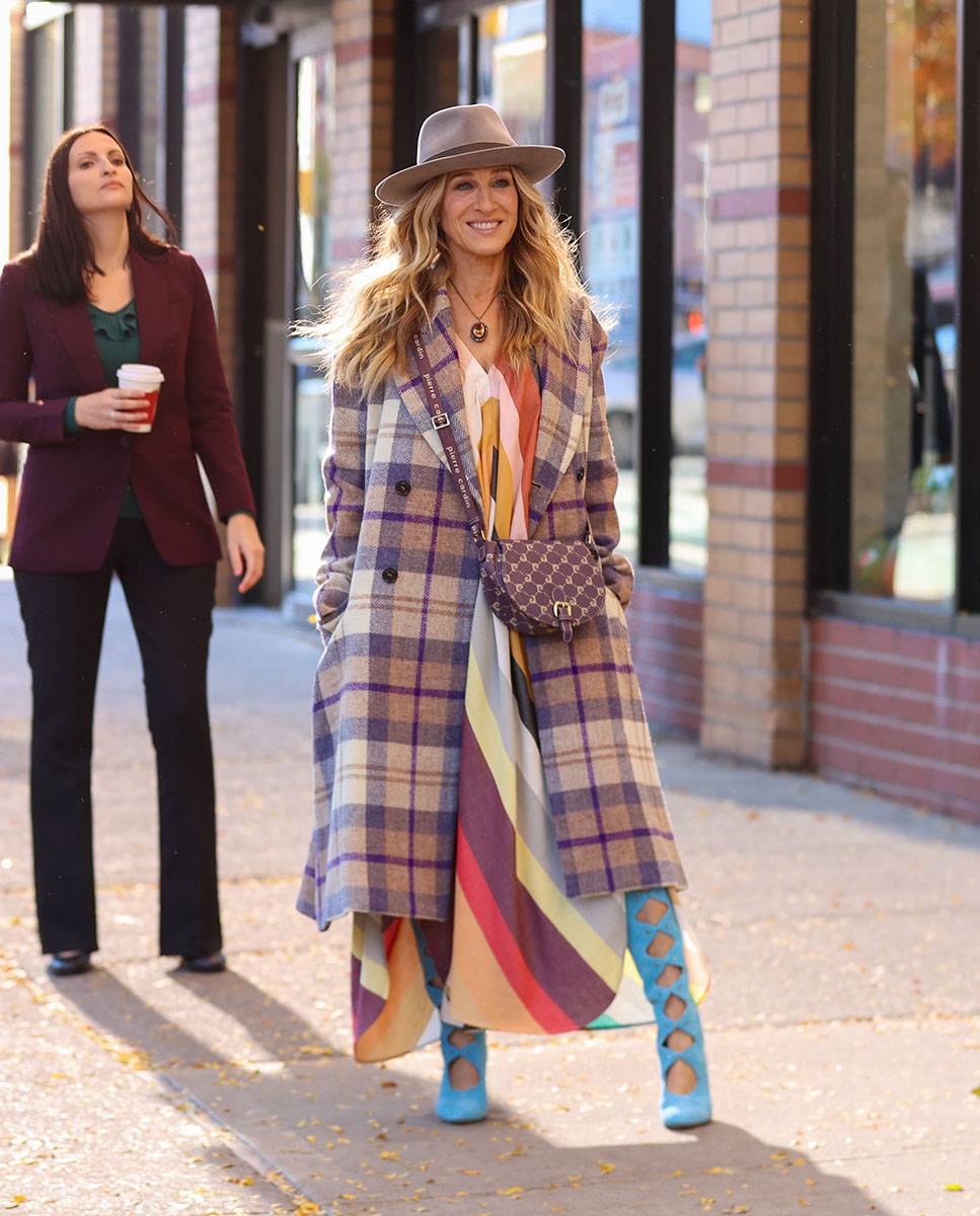 Sarah Jessica Parker na planie „I tak po prostu…”