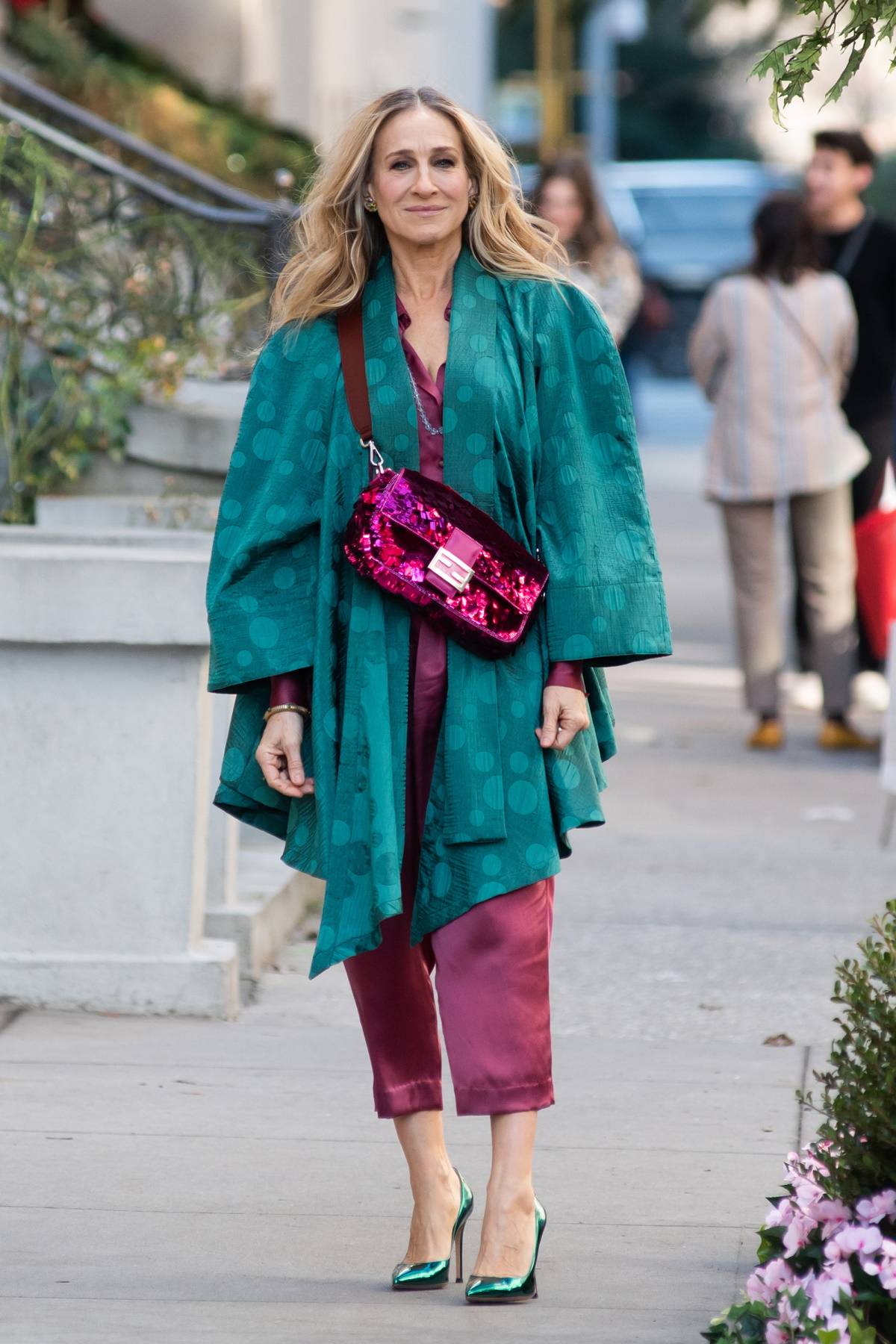 Sarah Jessica Parker na planie „I tak po prostu…”