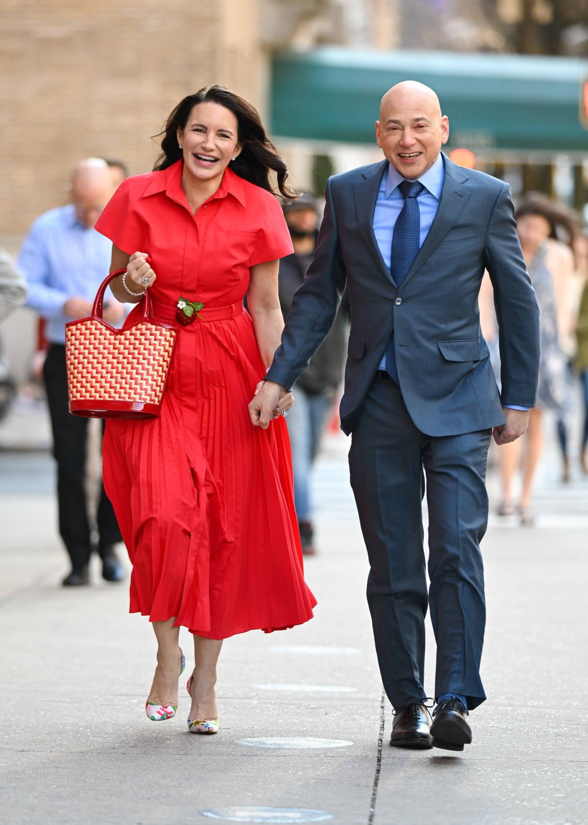 Kristin Davis i Evan Handler na planie „I tak po prostu…”