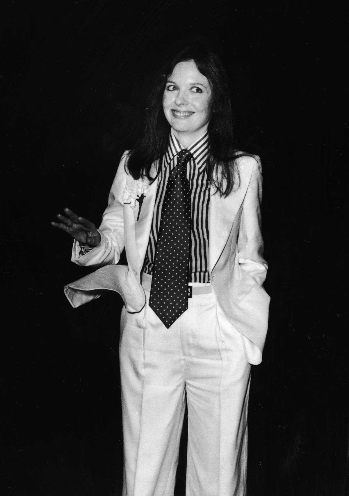 Diane Keaton niczym Annie Hall na 48. gali rozdania Oscarów