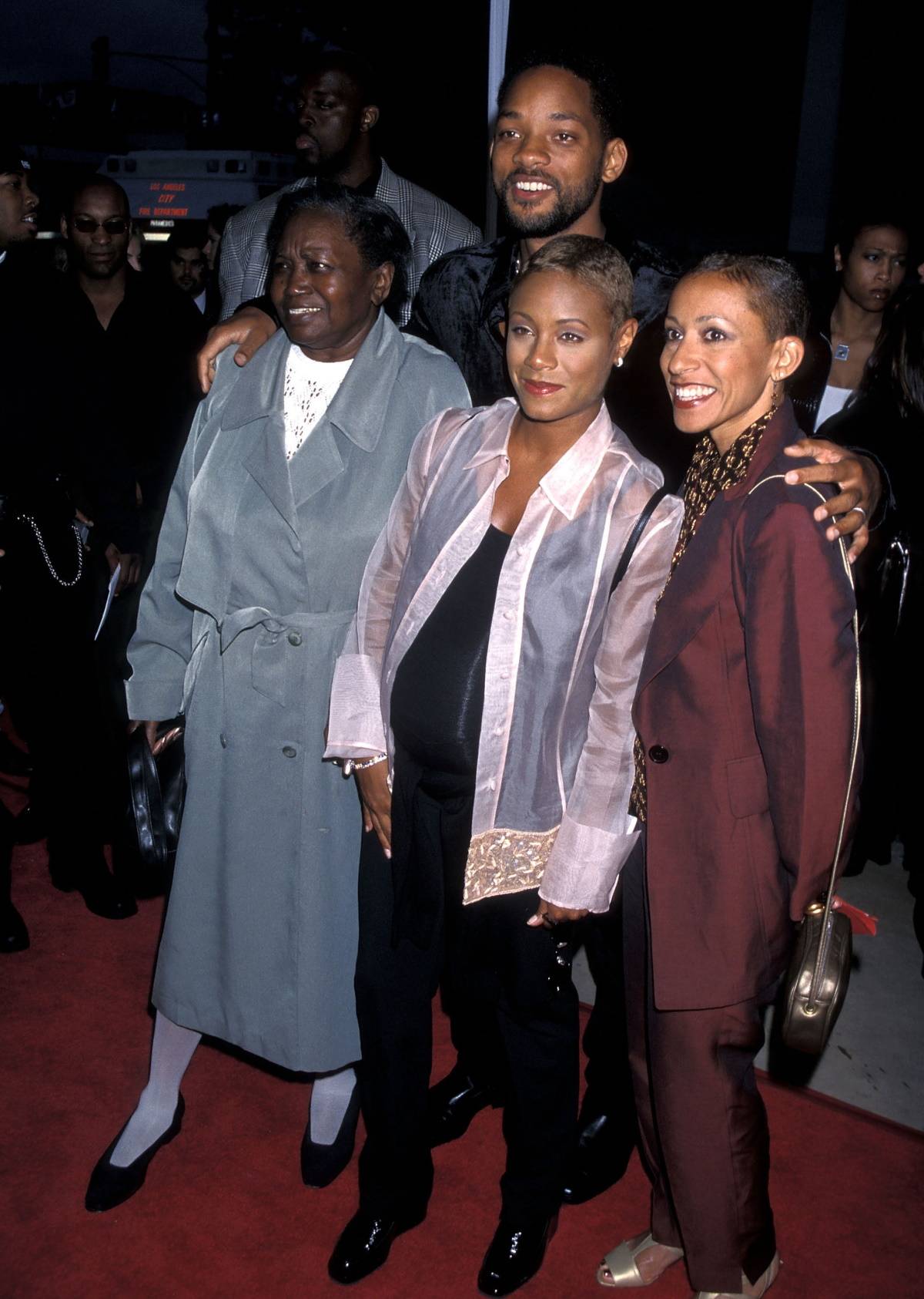 Will Smith i Jada Pinkett Smith z babcią