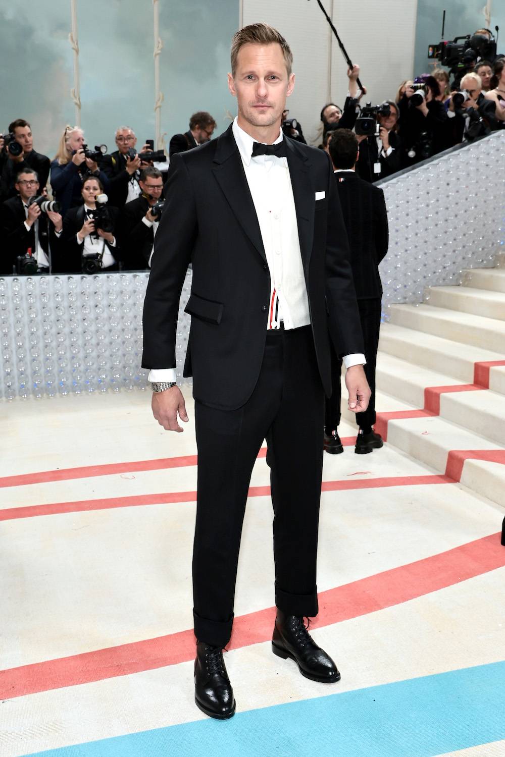 Alexander Skarsgård, syn Stellana Skarsgårda, w 2023 r.