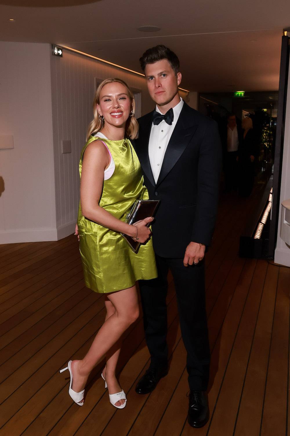 Scarlett Johansson i Colin Jost