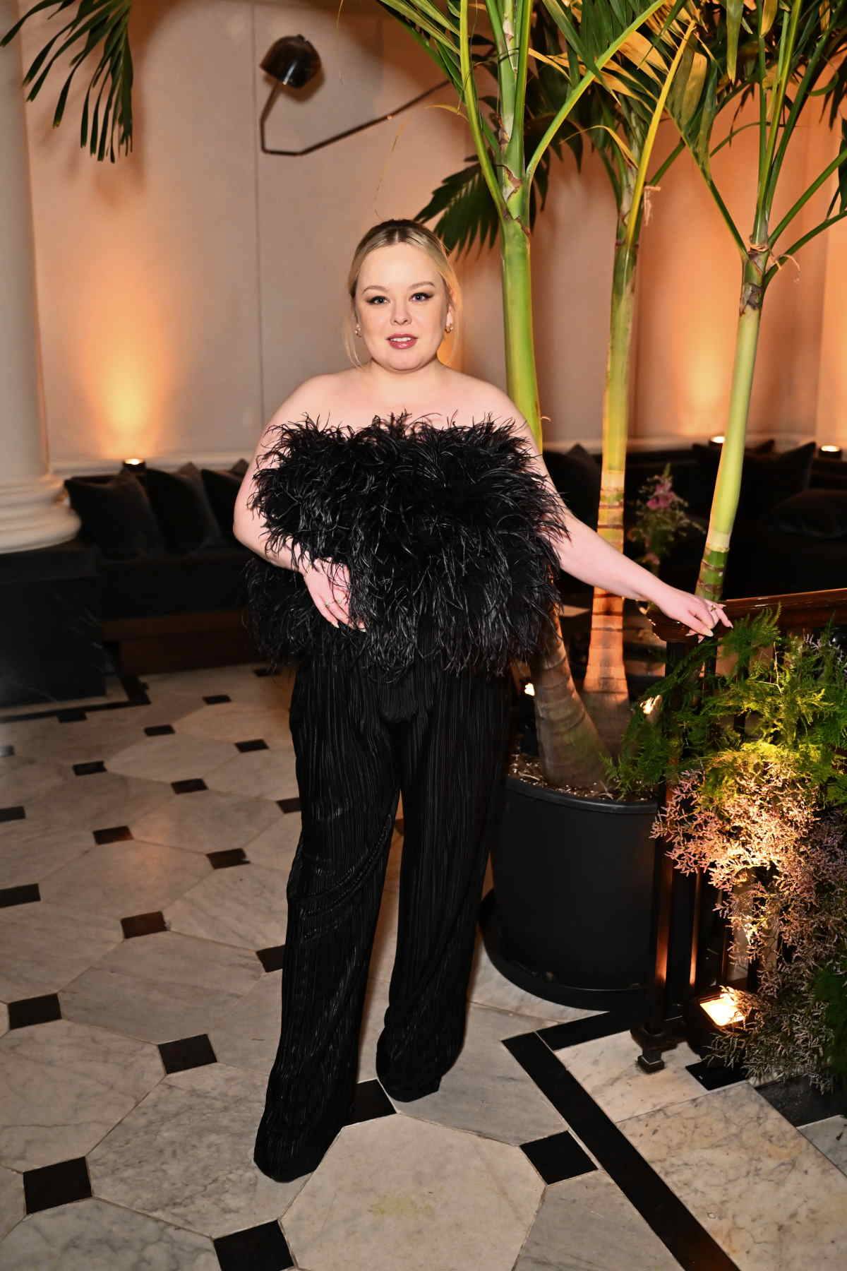 Nicola Coughlan na wydarzeniu, zorganizowanym przez brytyjską edycję „Vogue”