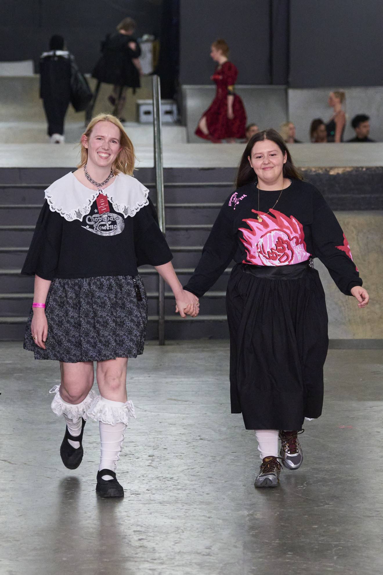 Emma Chopova i Laura Lowena-Irons (Fot Spotlight. Launchmetrics / Agencja FREE)