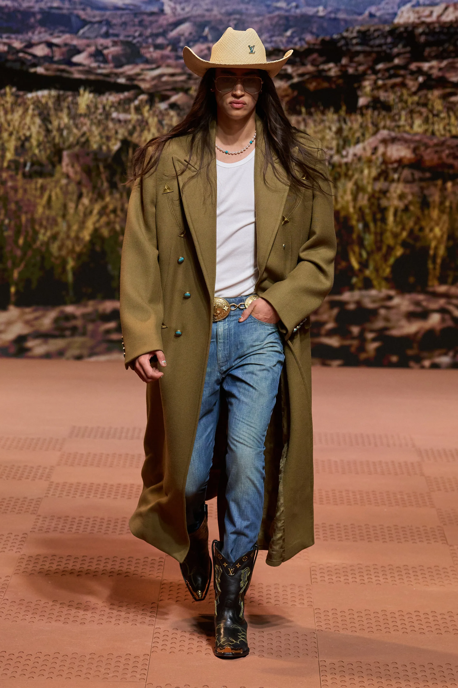 Louis Vuitton jesień-zima 2024-2025  (Fot. Fot. Spotlight. Launchmetrics)