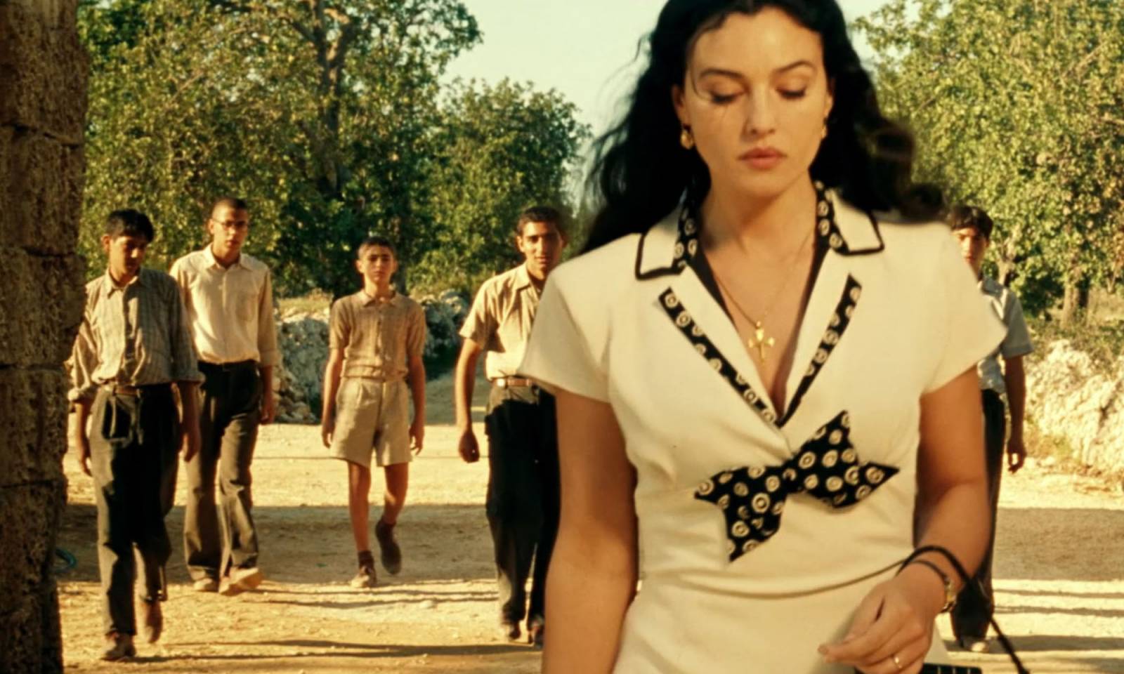 Kadr z filmu „Malena” (Fot. Materiały prasowe Miramax)