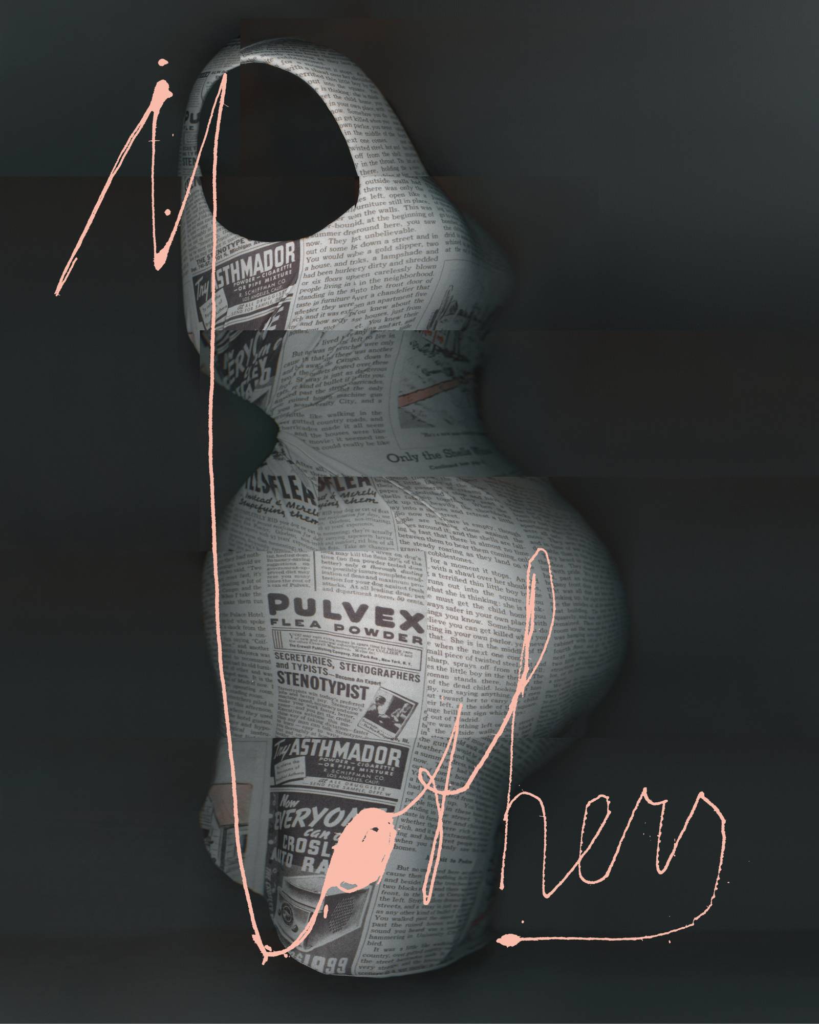 Plakat wystawy „M&Others: Mode en moederschap” w Modemuseum w Hasselt (Materiały prasowe)