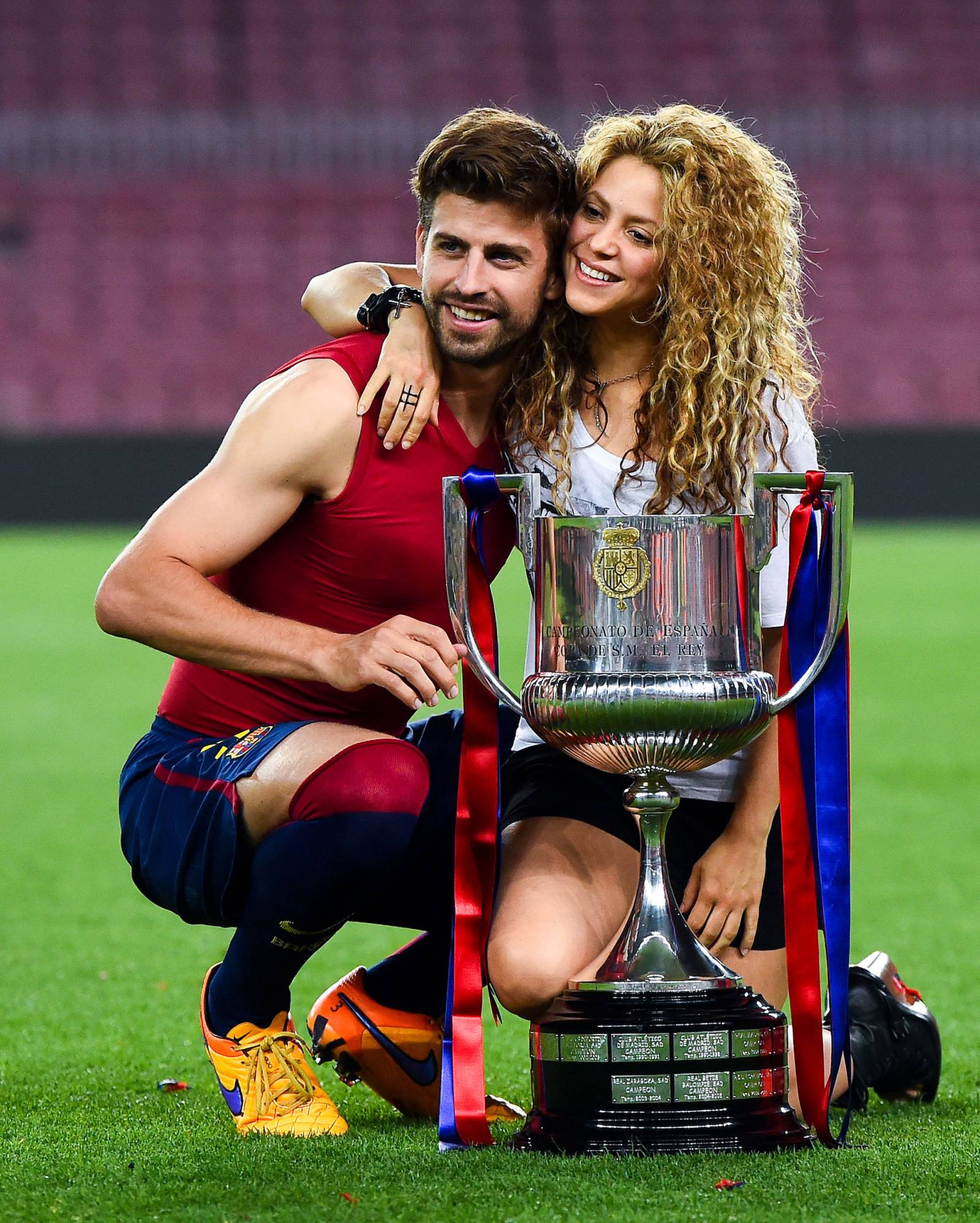 Shakira z Gerardem Pique (Fot. Getty Images)