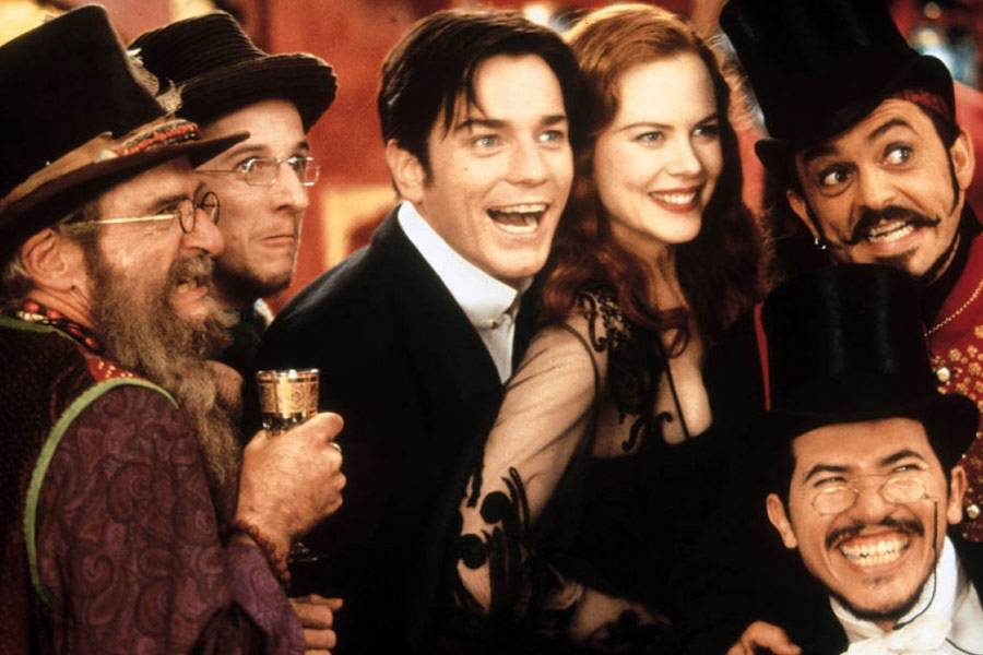 Nicole Kidman i Ewan McGregor w „Moulin Rouge” (Fot. materiały prasowe)