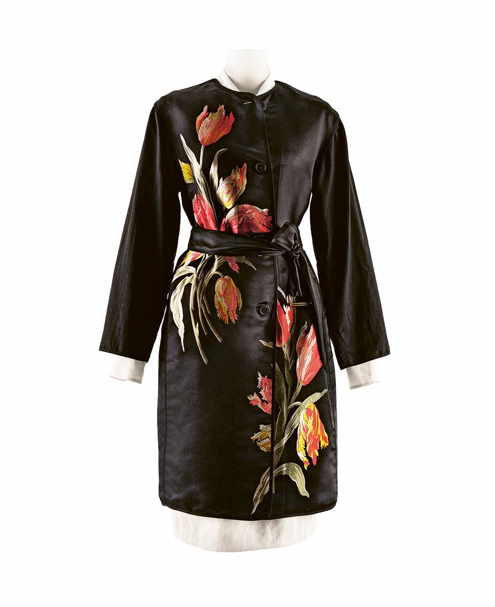 Projekt Driesa Van Noten, wiosna-lato 2014; Dar Driesa Van Noten, 2024 (2024.57.3a–d). Fot. © Nick Knight, 2024. Dzięki uprzejmości The Metropolitan Museum of Art.