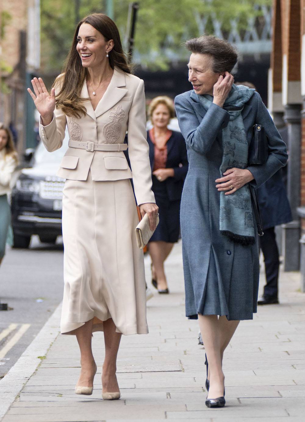 Księżna Kate i księżniczka Anna (fot. Getty Images)