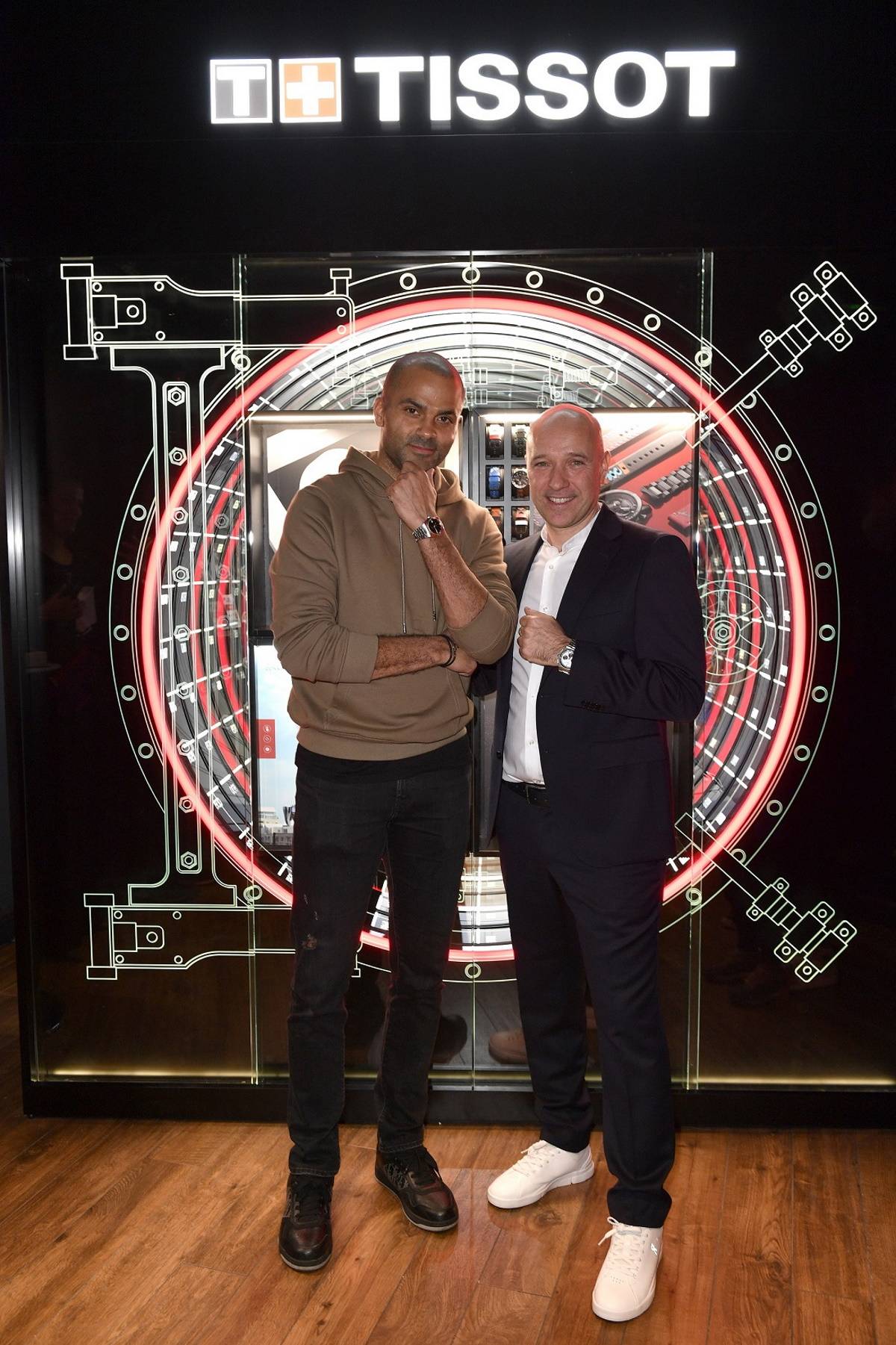 Tony Parker i Sylvain Dolla (Fot. Materiały prasowe)