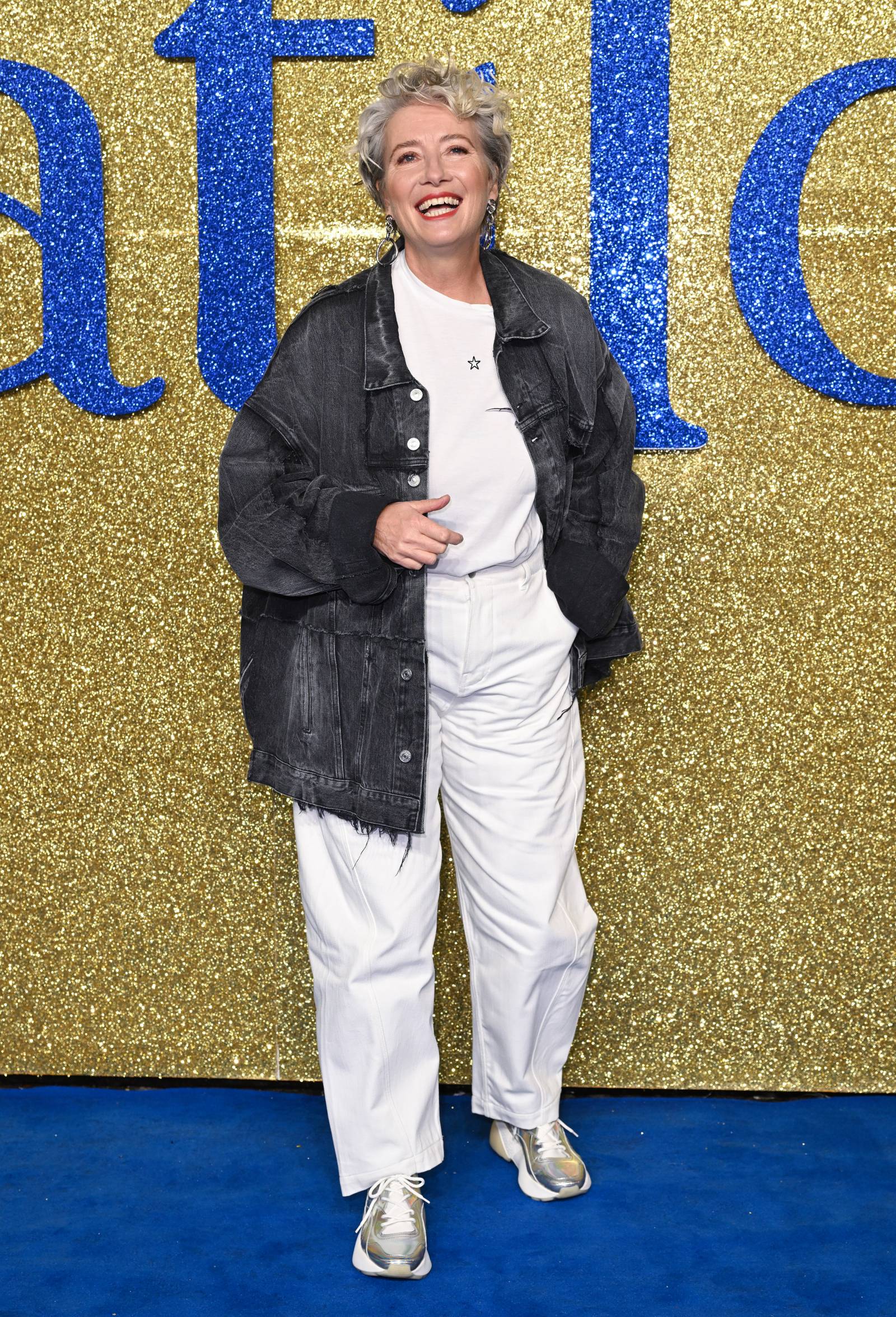 Emma Thompson na pokazie filmu Matylda: Musical (Fot. Karwai Tang, Getty Images)