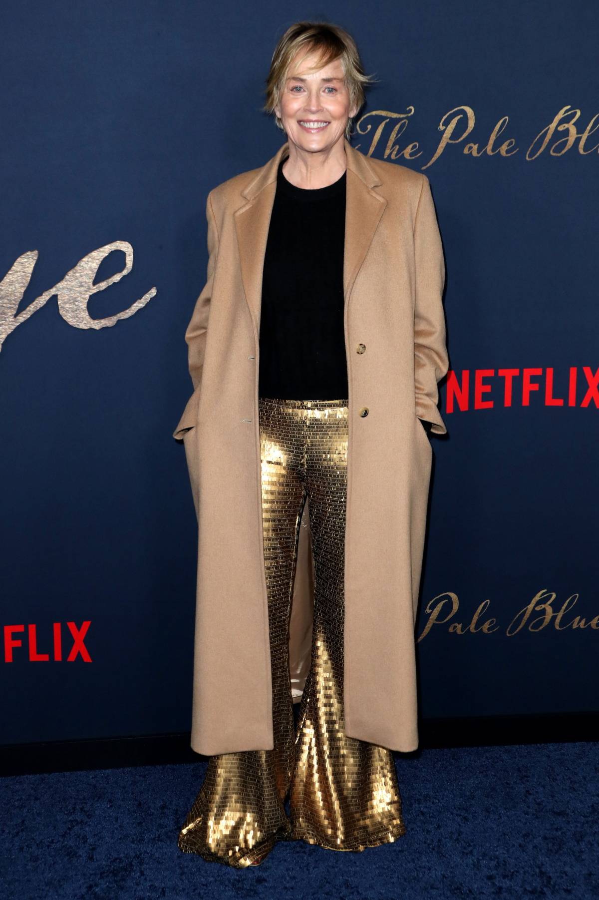 Sharon Stone na premierę filmu „Bielmo” (Fot. Rex Features/East News)
