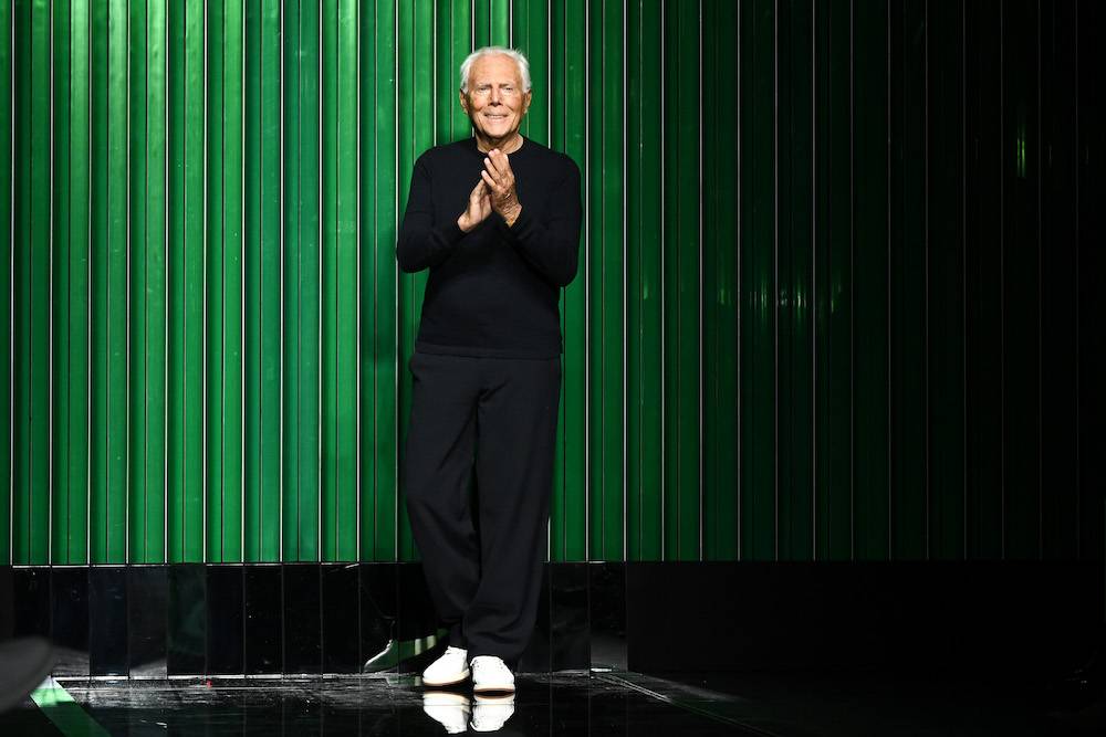 Giorgio Armani (Fot. Getty Images)