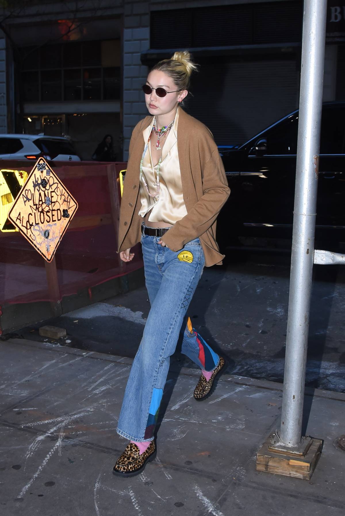 Gigi Hadid w Nowym Jorku (Fot. Getty Images)