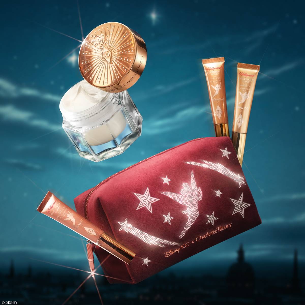Kolekcja Charlotte Tilbury z disneyowskim Dzwoneczkiem.