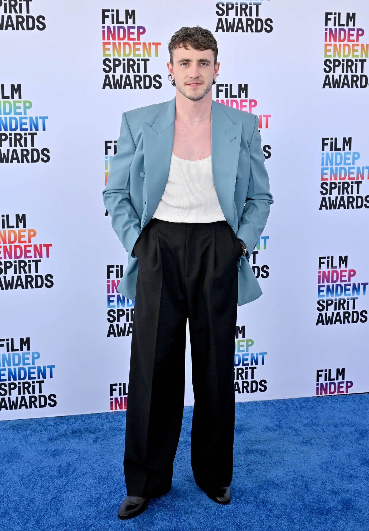 Paul Mescal w garniturze Gucci (Fot. Getty Images)