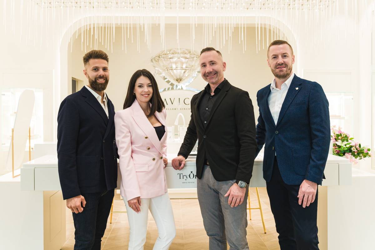 Pierwszy salon marki jubilerskiej Savicki w Warszawie.