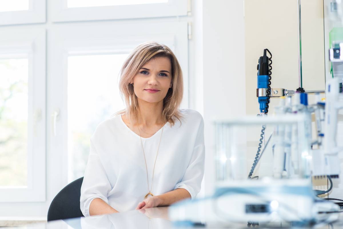 Prof. dr hab. Agnieszka Błachnio-Zabielska Fot. One HD Archiwum FNP