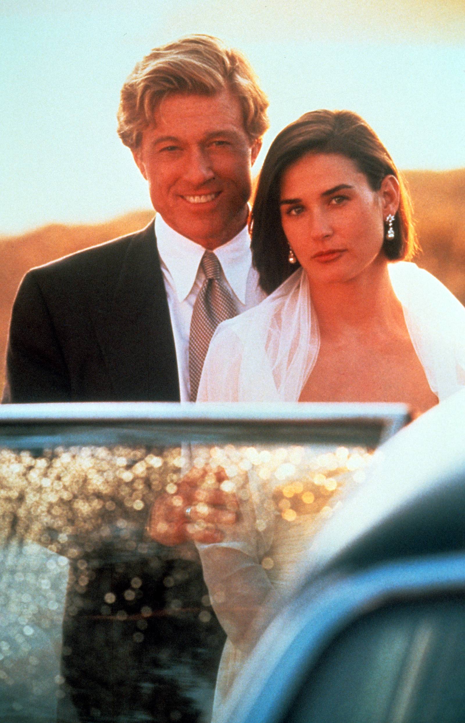 Robert Redford i Demi Moore w filmie Niemoralna propozycja / Fot. Paramount Pictures, Getty Images