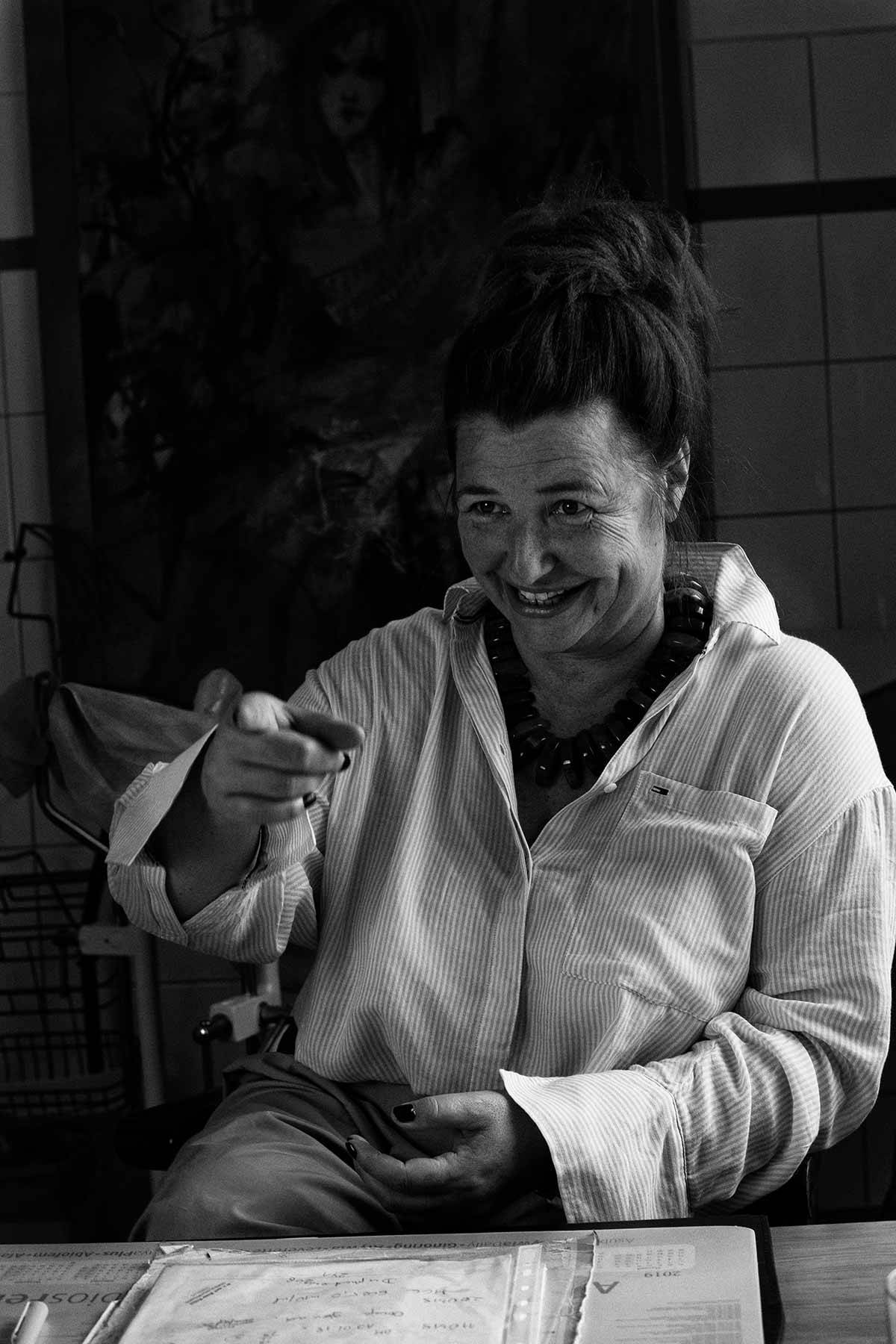 Beata Wróbel, jedna z ekspertek zaproszona do rozmowy przez Martę Szarejko (Fot. Michał Borecki)