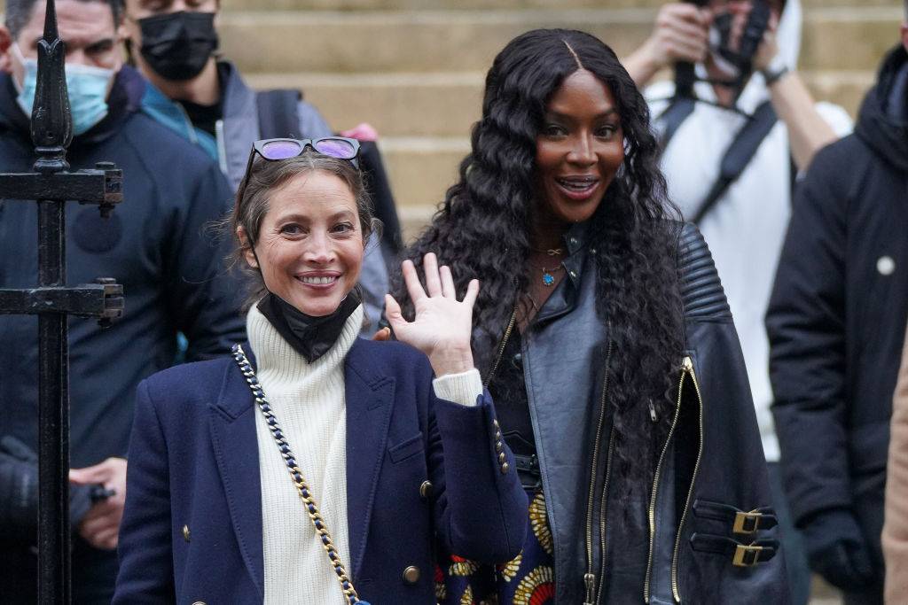Christy Turlington i Naomi Campbell (Fot. Getty Images)
