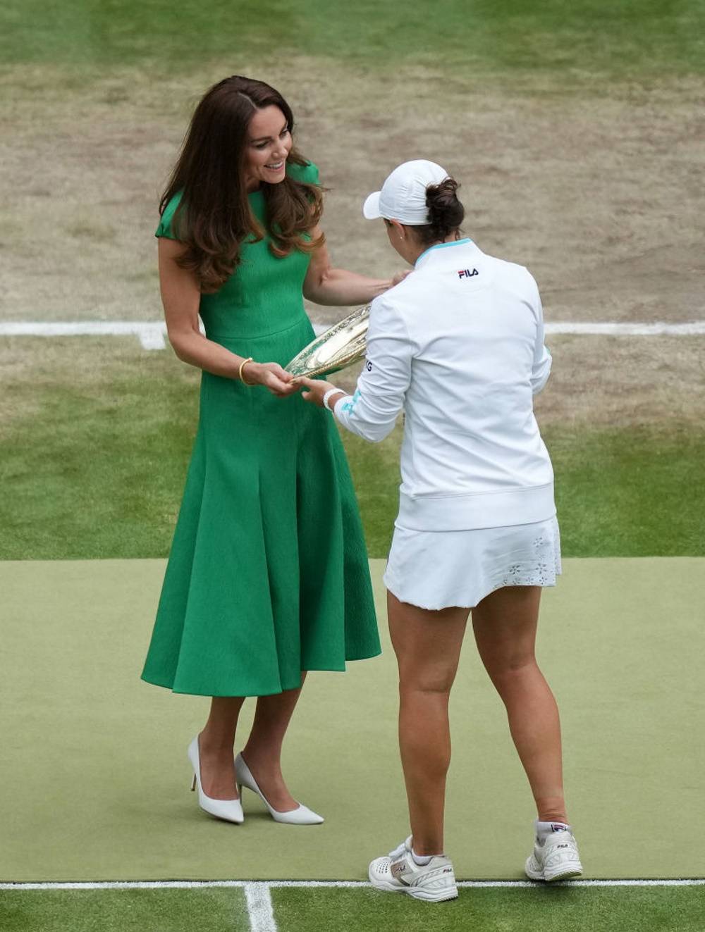 Księżna Kate i Ashleigh Barty (Fot. Getty Images)