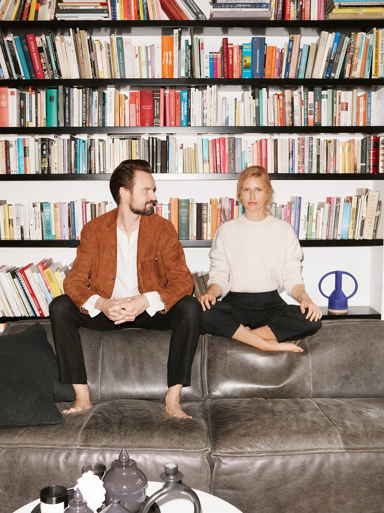 Bartłomiej Kraciuk i Marta Puchalska-Kraciuk (Fot. Jakub Pleśniarski dla Vogue Polska)