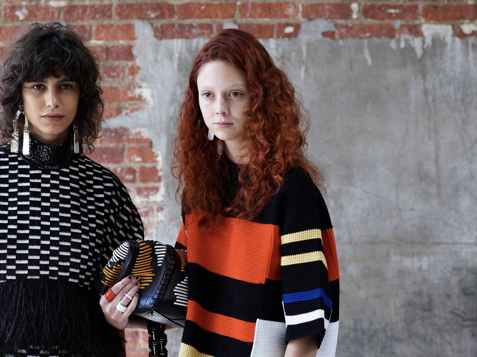 Kulisy pokazu Proenza Schouler, wrzesień 2016 (Fot.
Antonello Trio / Getty Images)