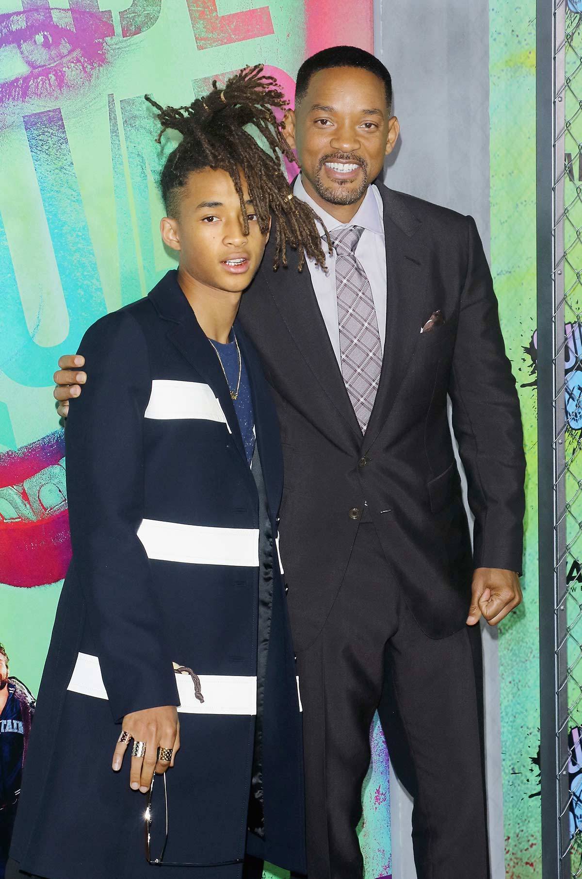 Jaden Smith i Will Smith (Fot. Getty Images)