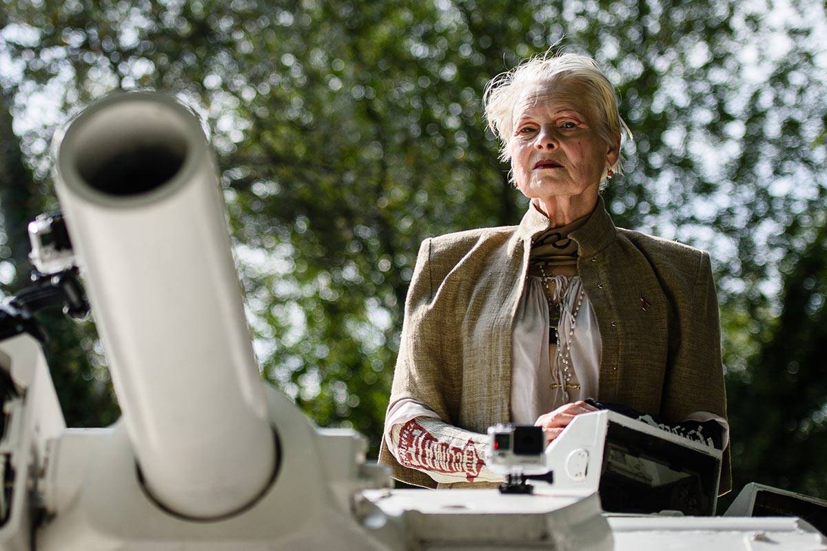 Vivienne Westwood 2015r. (Fot. LEON NEAL/AFP via Getty Images)