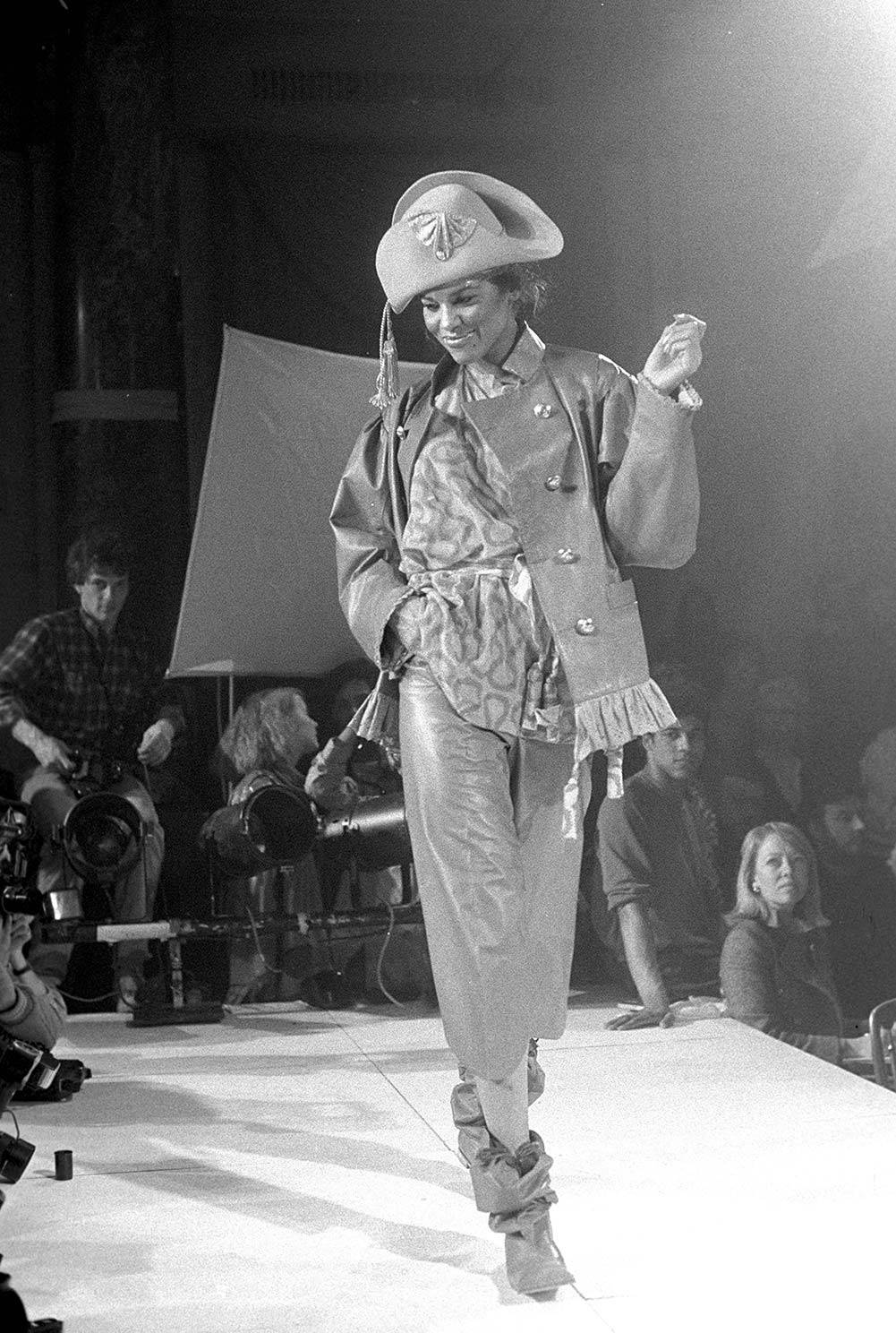Pokaz Vivienne Westwood 1981 (Fot. David Corio / Contributor)