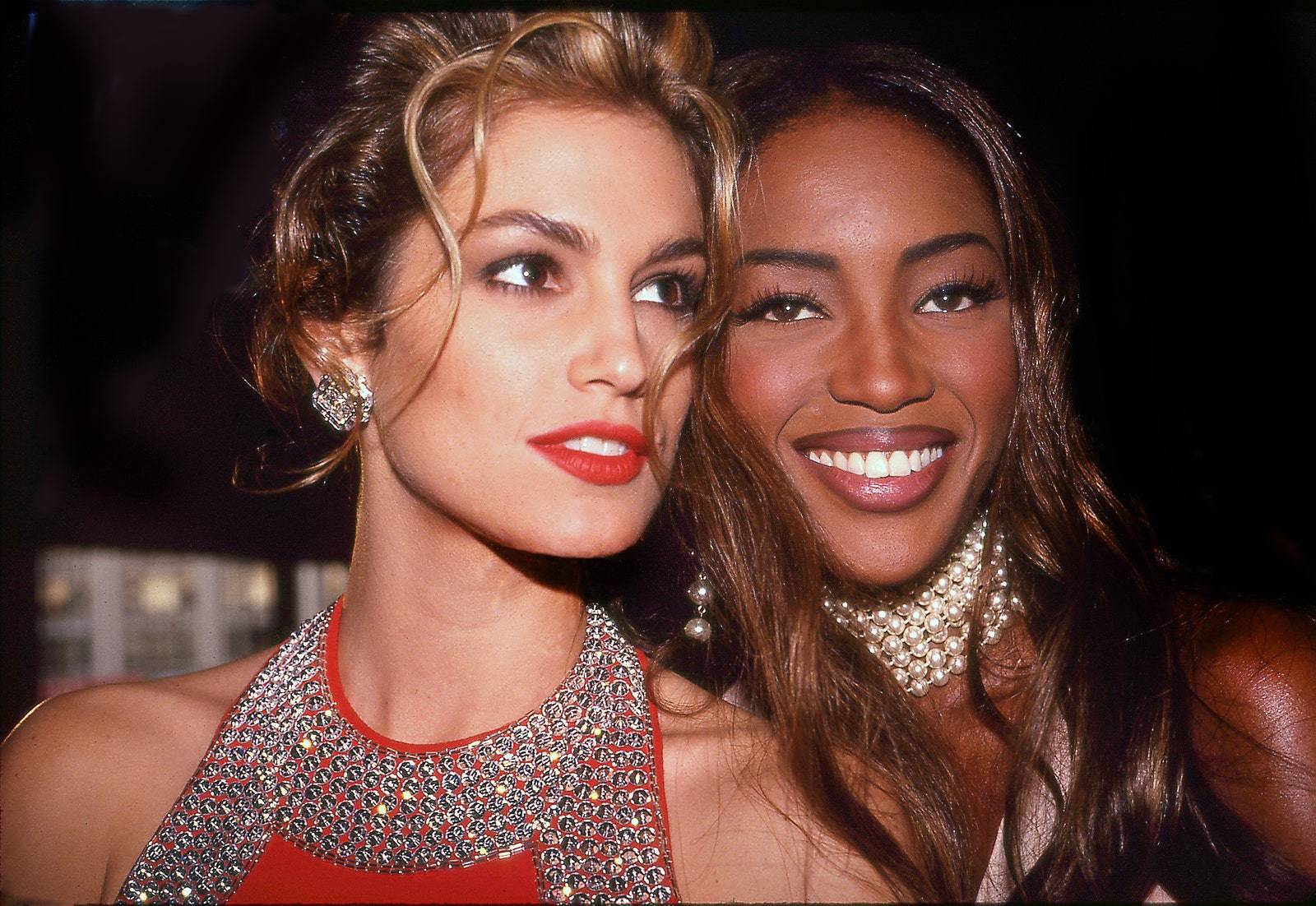 Z Naomi Campbell, 1992 (Fot. Getty Images)