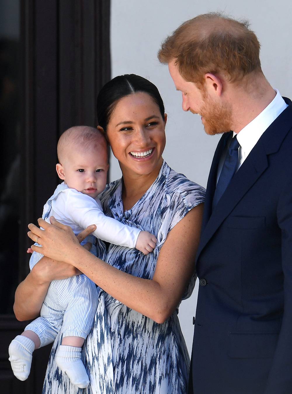 Meghan Markle, książę Harry i Archie Mountbatten-Windsor (Fot. Getty Images)
