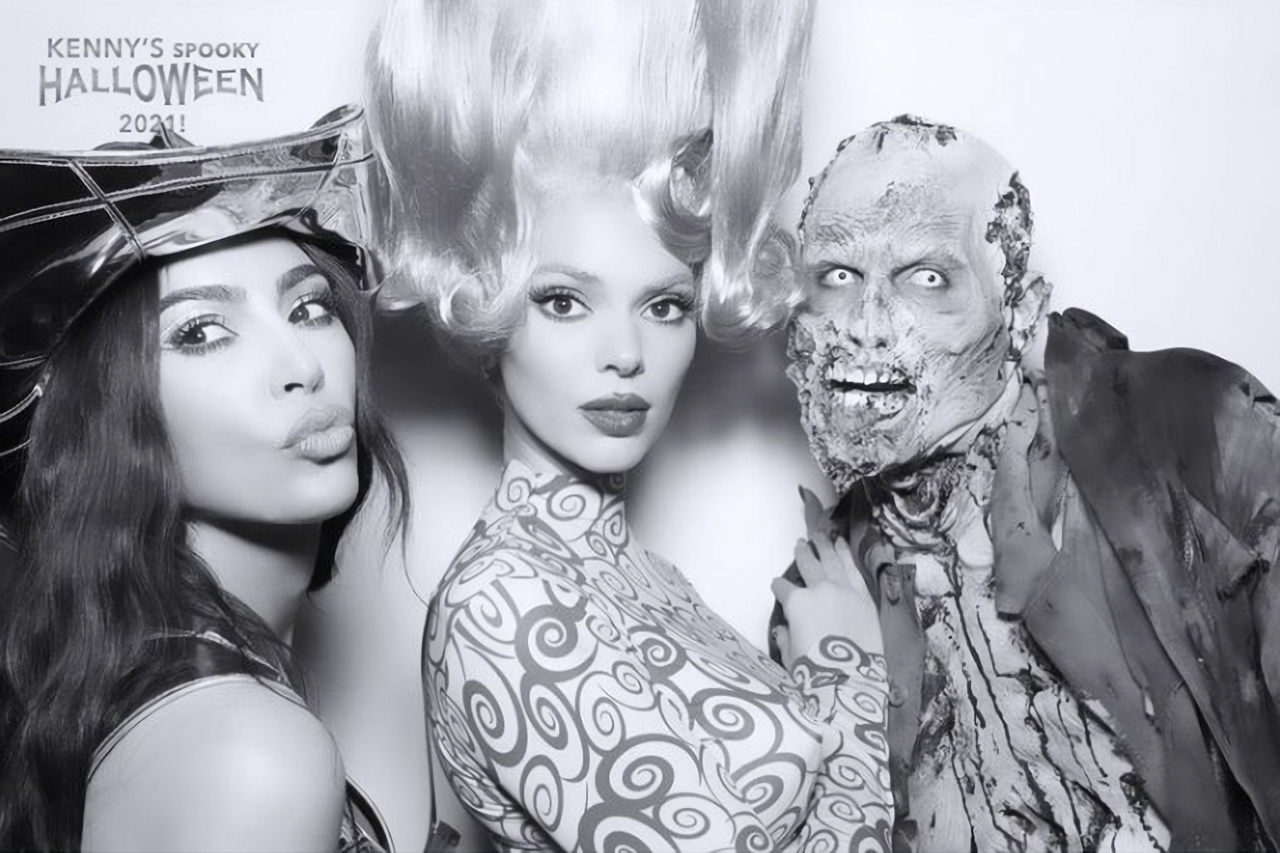 Kim Kardashian, Kendall Jenner i Fai Khadra. Fot. Dzięki uprzejmości 1818 Tequila