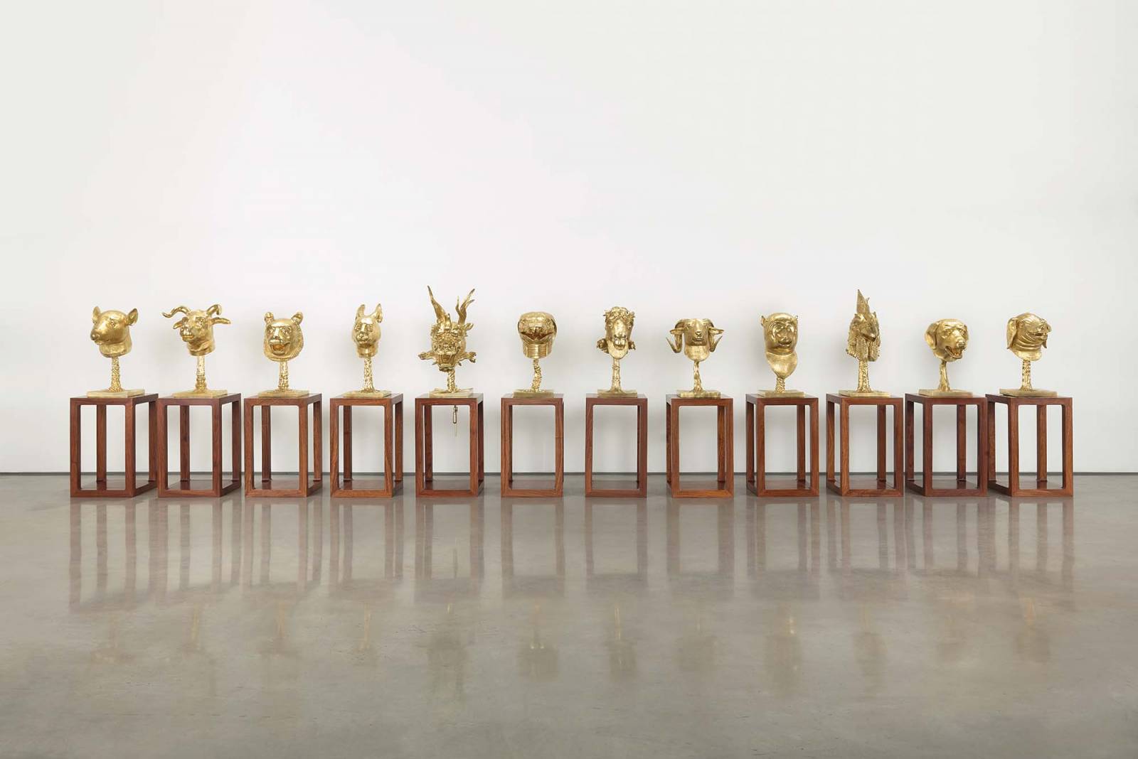 Ai Weiwei „Circle of Animals”, 2010 © Ai Weiwei; Dzięki uprzejmości Ai Weiwei Studio