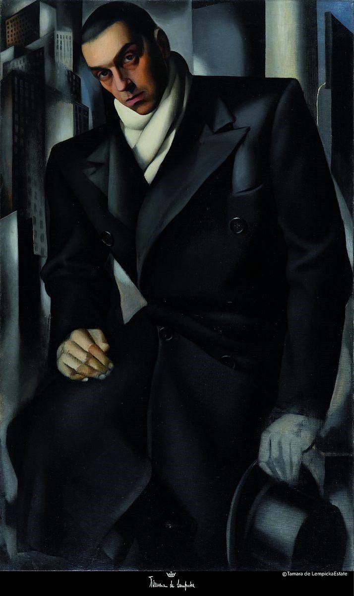 Tamara Łempicka, „Portret Tadeusza Łempickiego”, 1928, Fot. Materiały prasowe