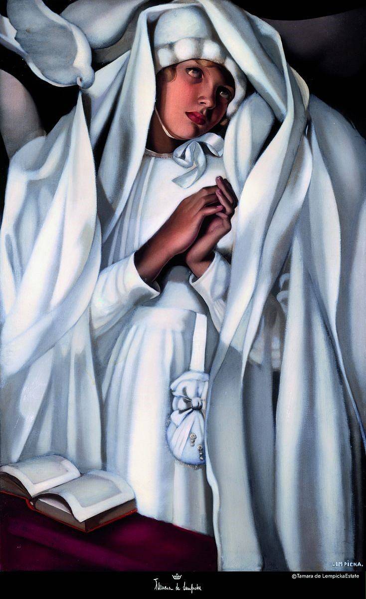Tamara Łempicka, „Pierwsza komunia”, 1929 r, Fot. Materiały prasowe