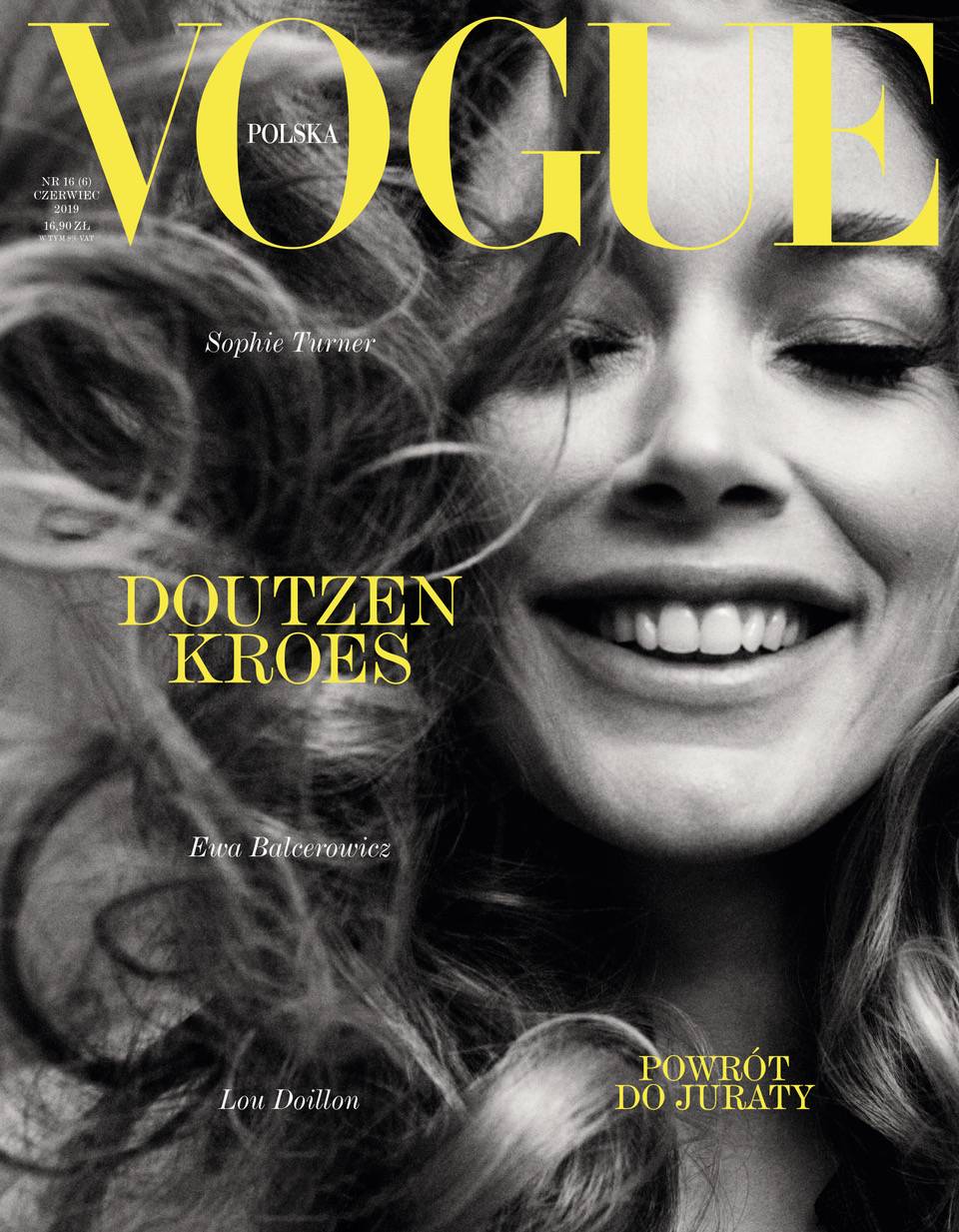 Czerwcowy numer Vogue Polska z Doutzen Kroes (Fot. Daniel Jackson)