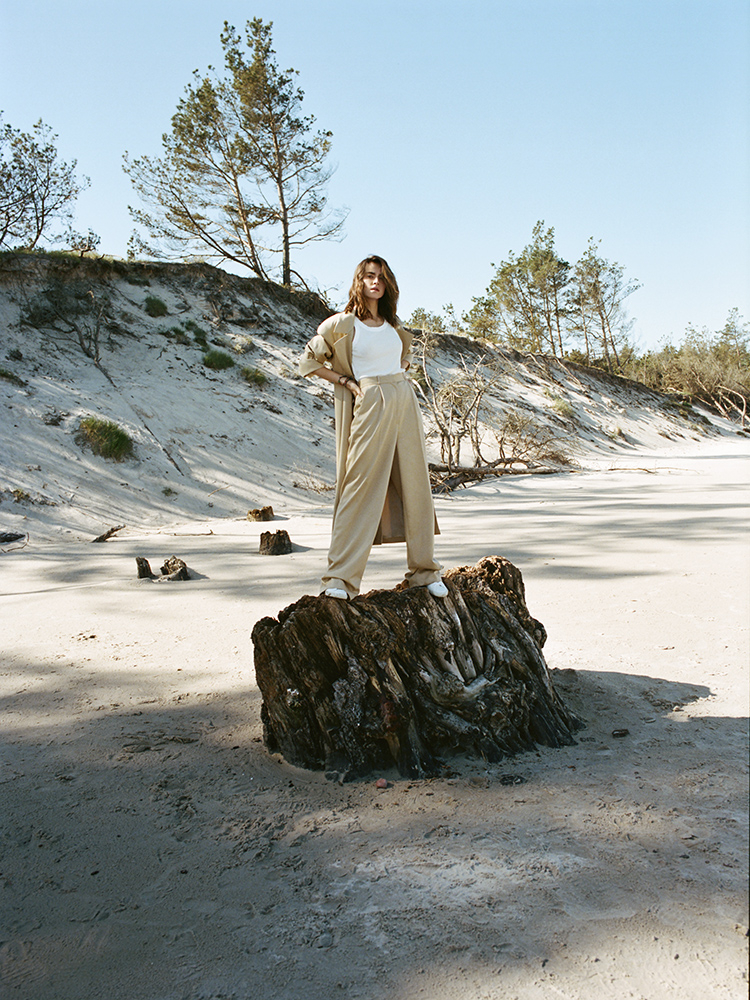 Kasia Smutniak, Vogue Polska, lipiec/sierpień 2018 rok (Fot. Stanisław Boniecki)
